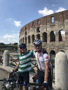 Ben en Lucas aangekomen in Rome